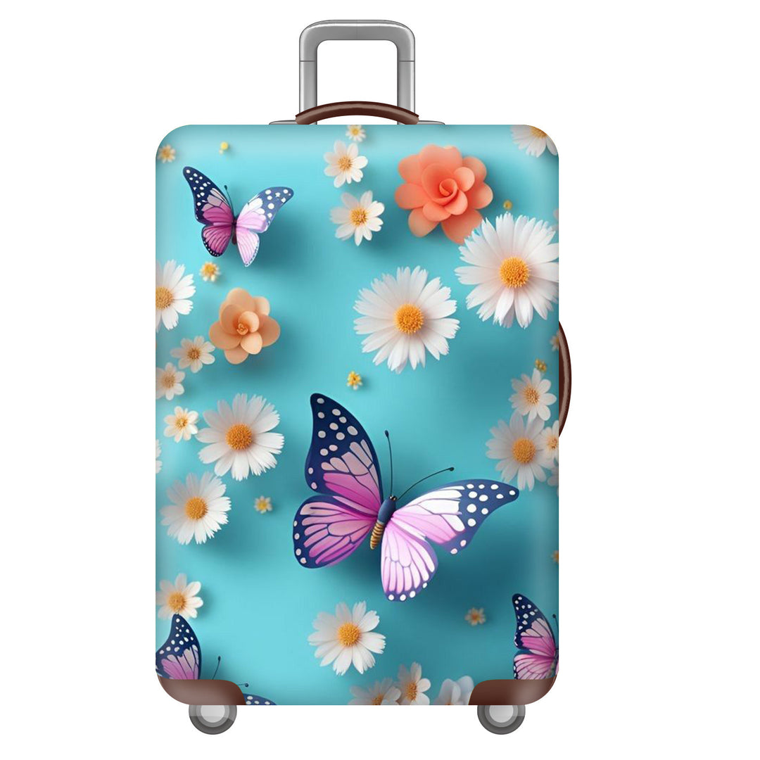 Men's hard-shell suitcase with unique skull design Kalsten