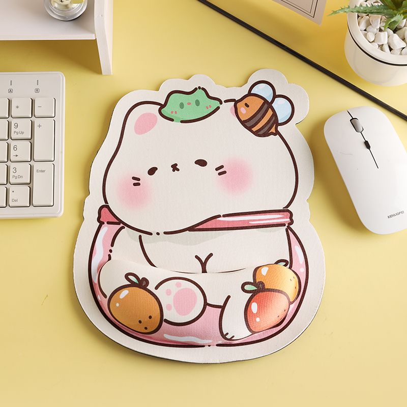 Cute Cartoon-Themed Soft Gel Mouse Pad