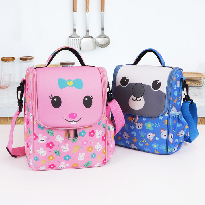 Fun Panda-Themed Insulated Lunch Bag
