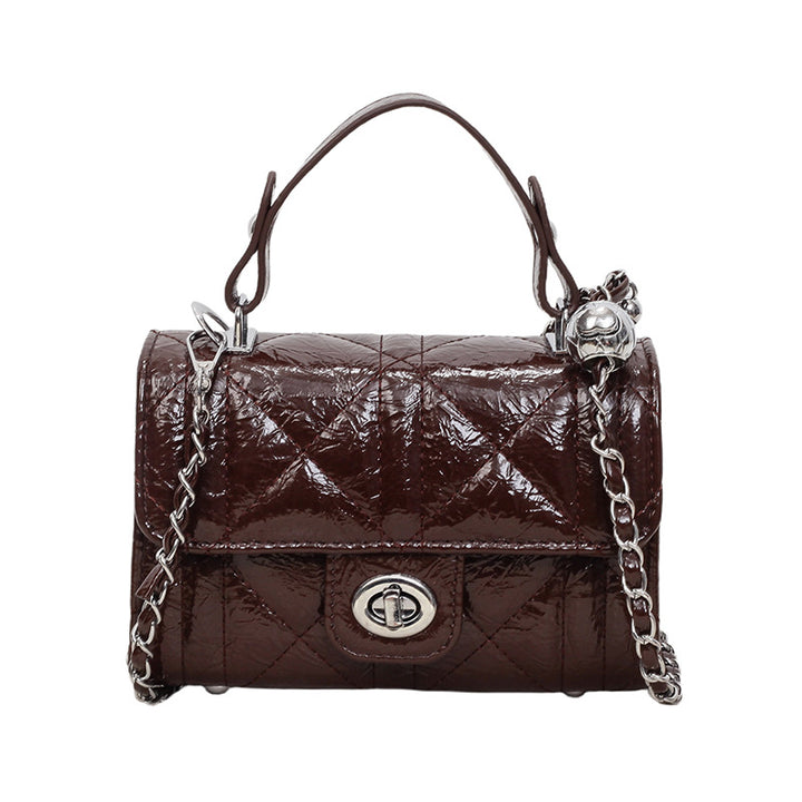 Quilted Faux Leather Crossbody Bag Kalsten