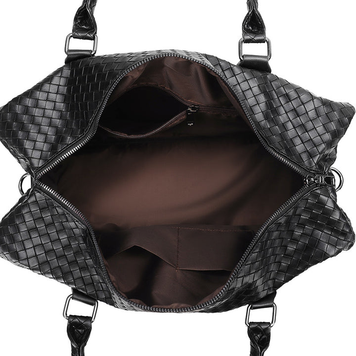 Elegant Handbag in Braided Design Kalsten