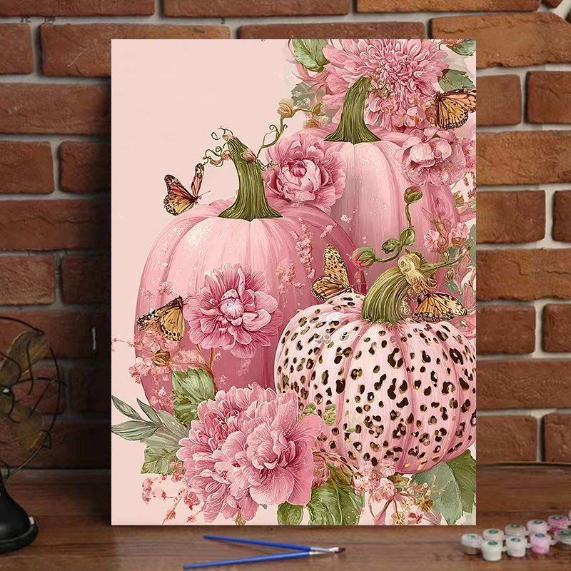 Decorative Pumpkin Canvas Art Kalsten
