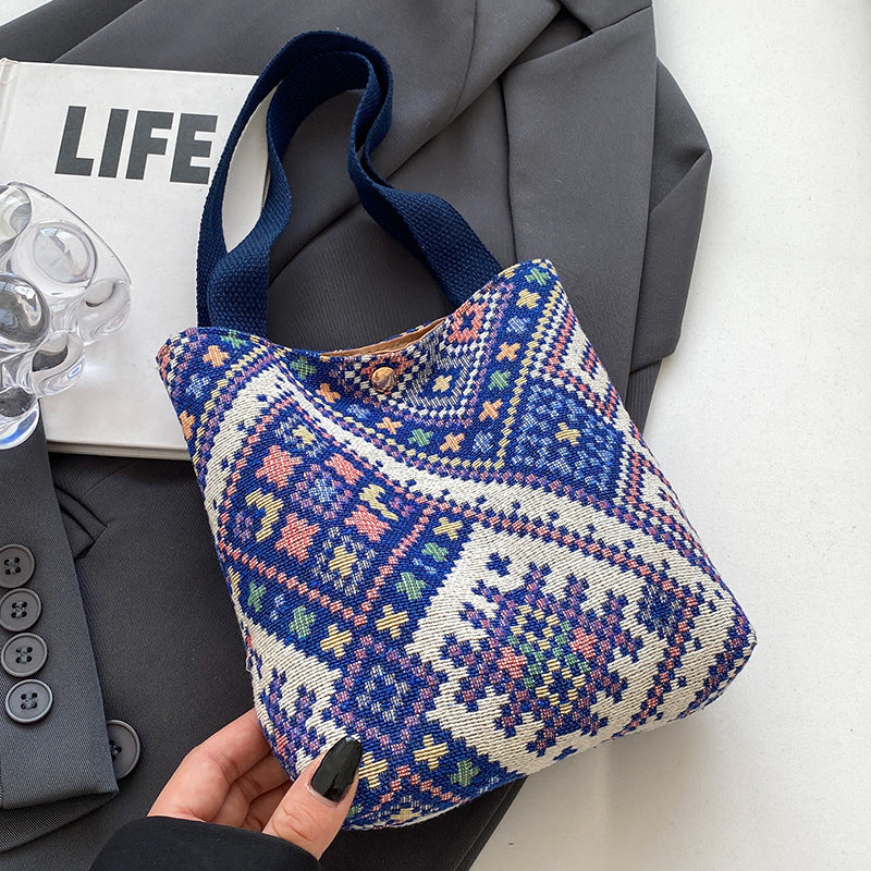 Modern Woven Handbag