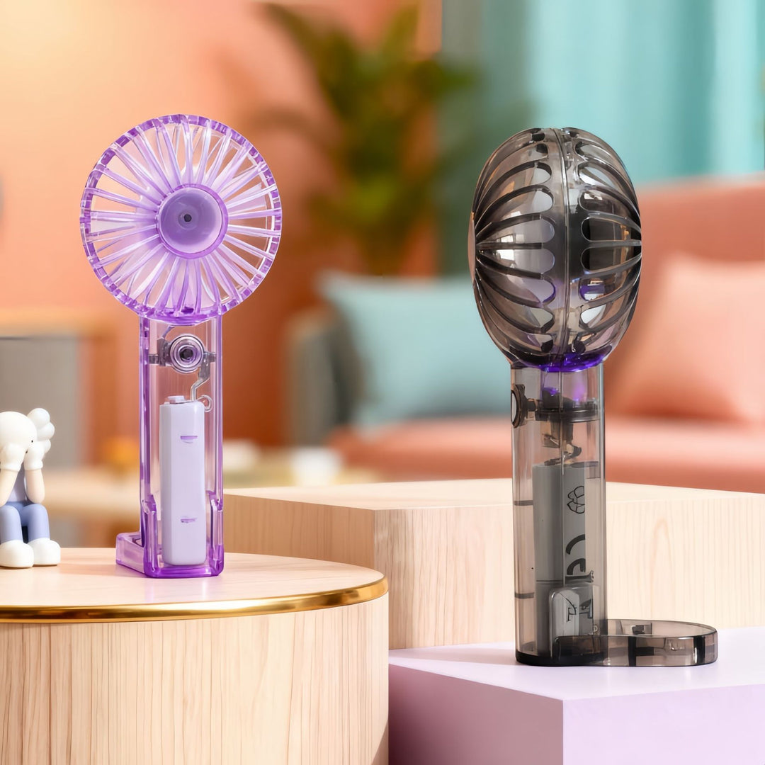 Women’s Portable Mini Fan with USB Connection and Ergonomic Design Kalsten