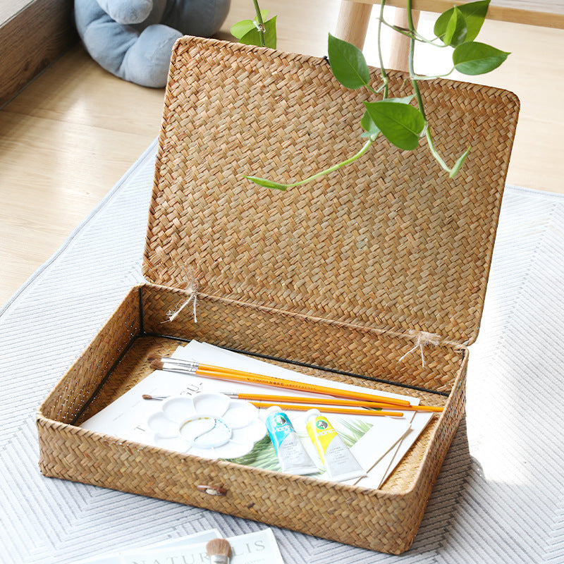 Handcrafted Natural Storage Box Kalsten