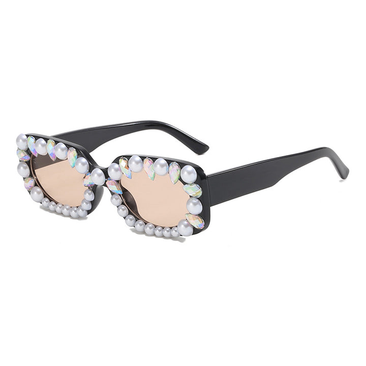 Ladies elegant sunglasses with pearl decoration Kalsten