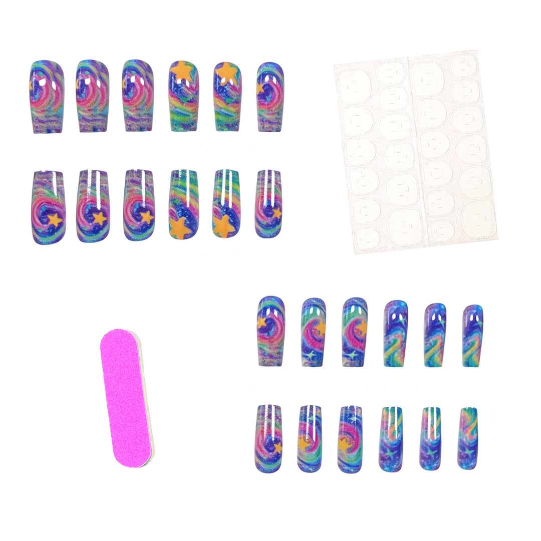 Artistic Glittery Nail Art Enhancements Kalsten