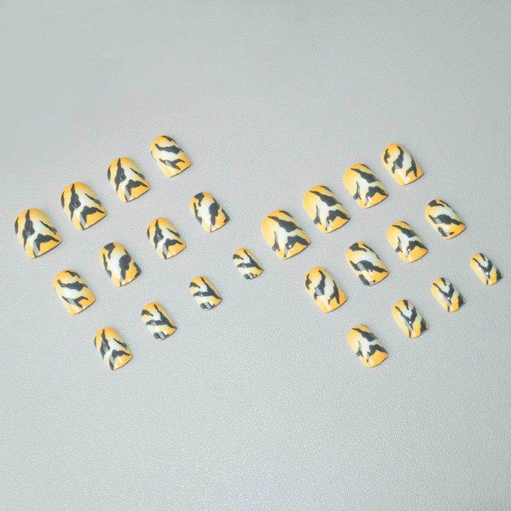 Abstract Animal Print Nail Art Design Kit