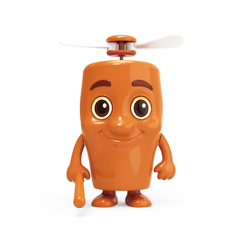 Women's casual mini fan with humor Kalsten