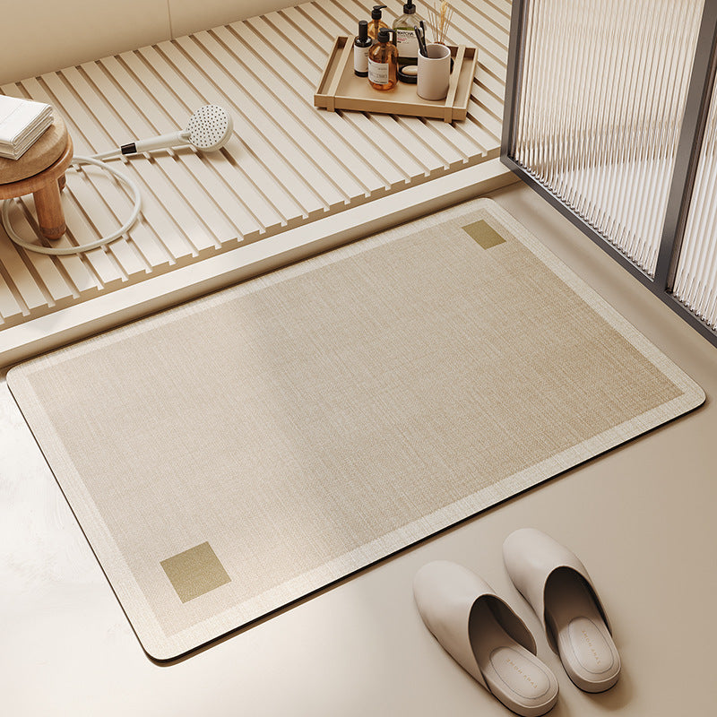 Geometric Patterned Bath Mat Kalsten