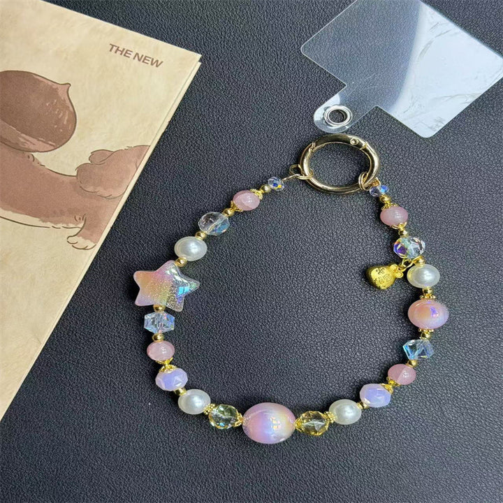 Colorful Charm Beaded Keychain Kalsten