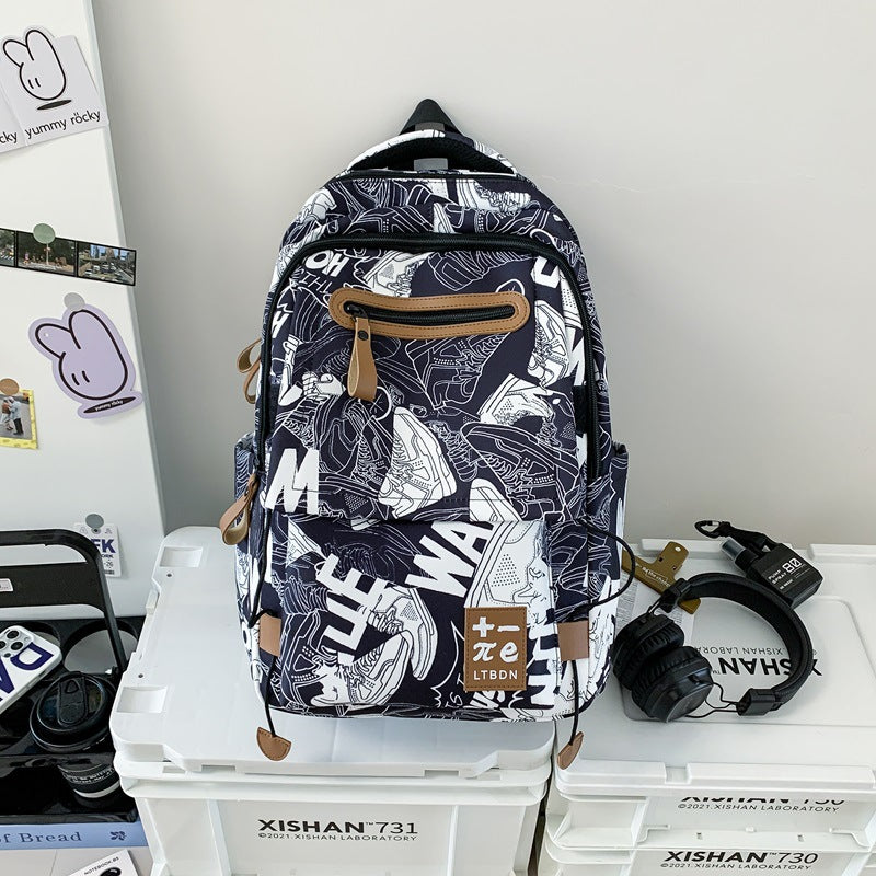 Fashionable Patterned Backpack Kalsten