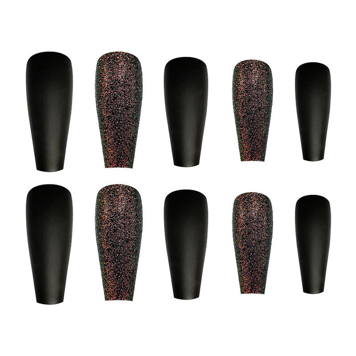 Elegant Matte Stiletto Nail Extensions