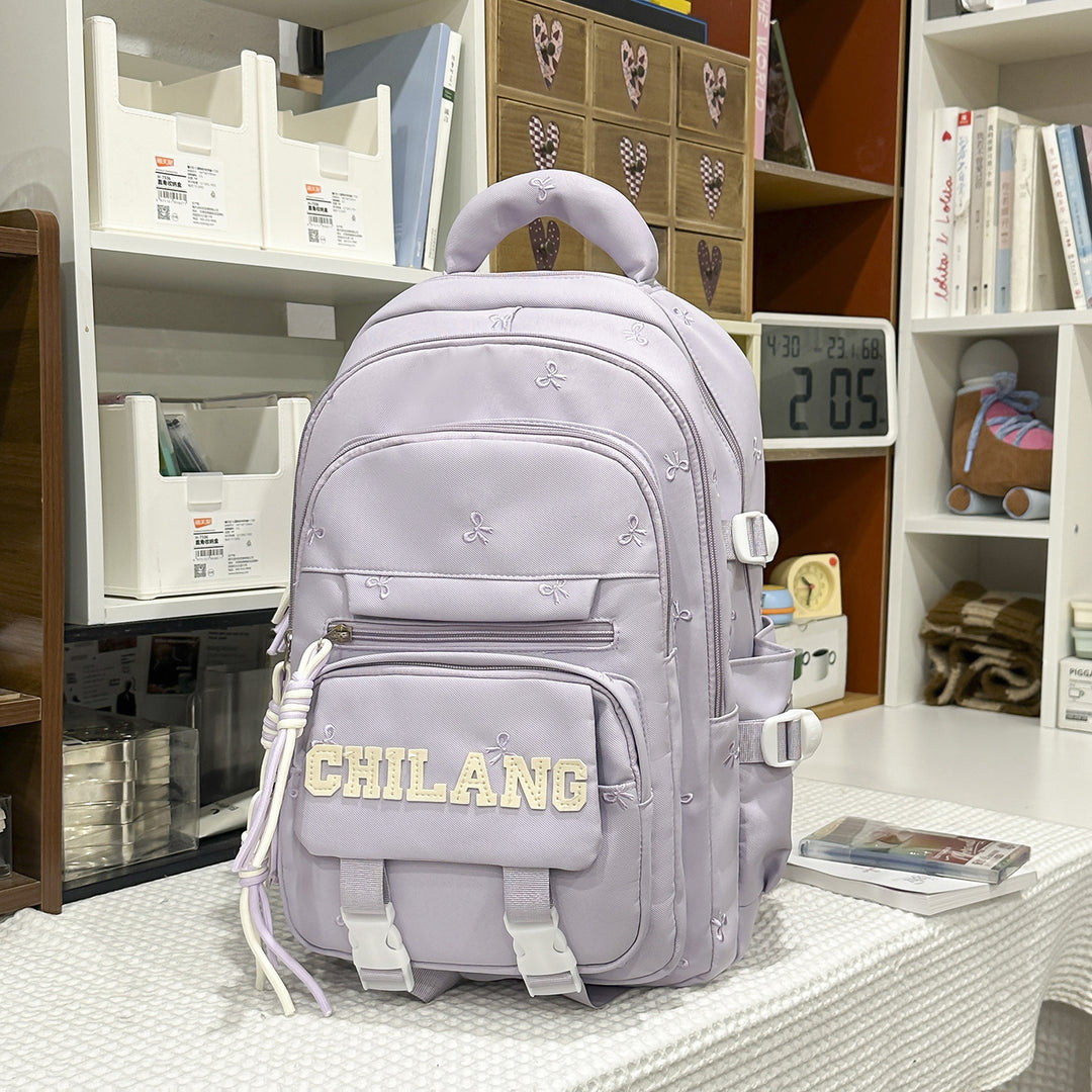 Stylish Embroidered Multi-Functional Backpack Kalsten