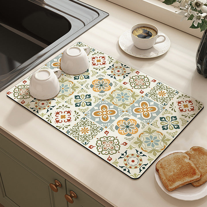 Decorative Kitchen Comfort Mat Kalsten
