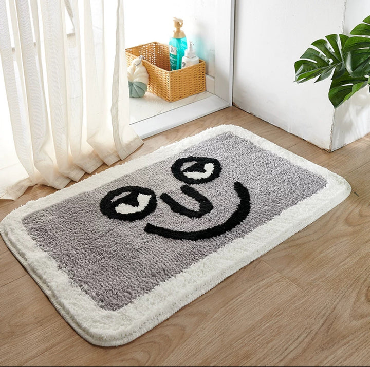 Fun and Quirky Cartoon-Themed Bath Mat