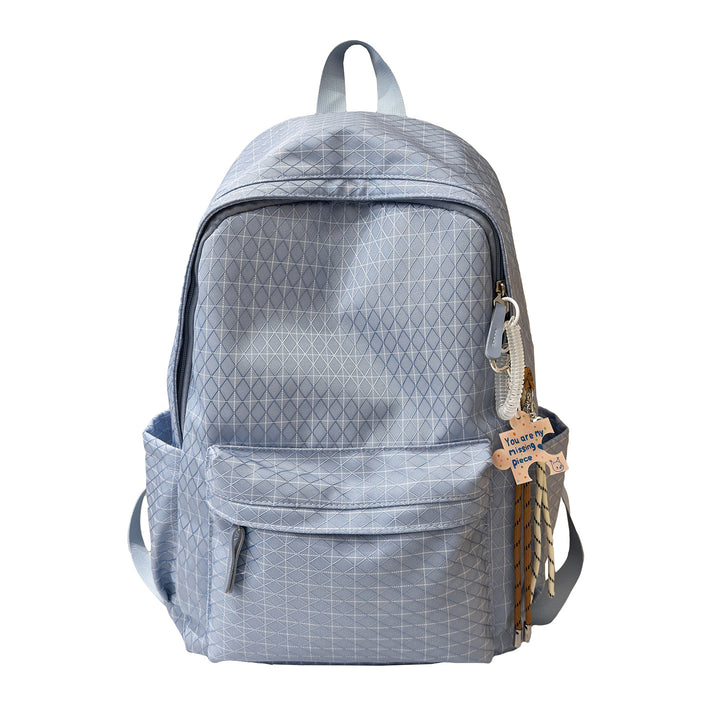 Casual Checkered Backpack Kalsten