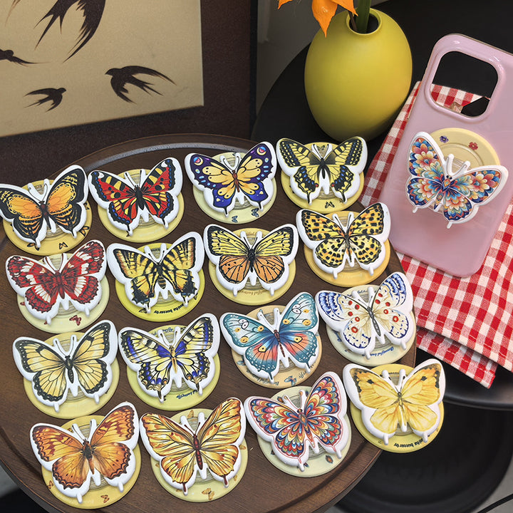 Butterfly-Themed Phone Grip Kalsten