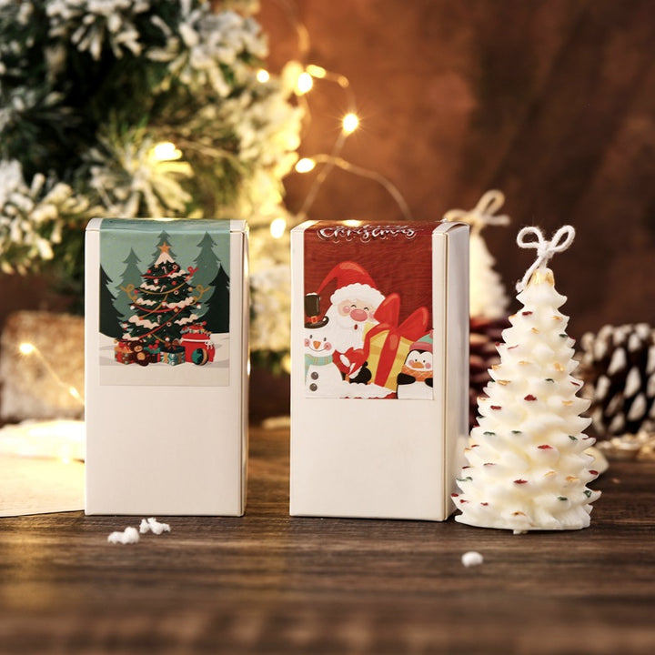 Christmas Tree-Shaped Hanging-Loop Decorative Soy Candle