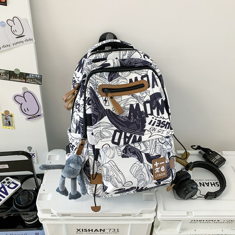 Fashionable Patterned Backpack Kalsten