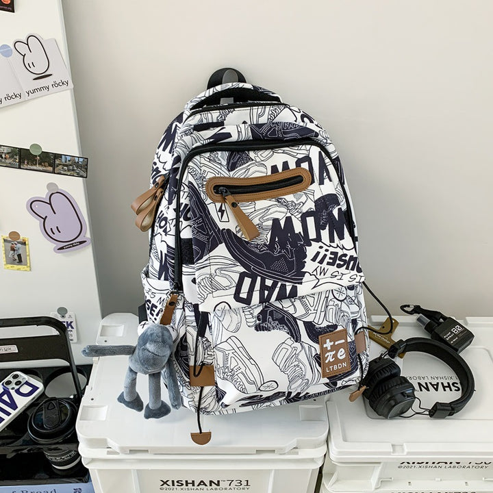 Fashionable Patterned Backpack Kalsten