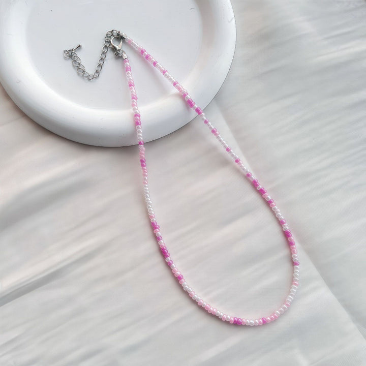 Handcrafted Beaded Choker Necklace Kalsten