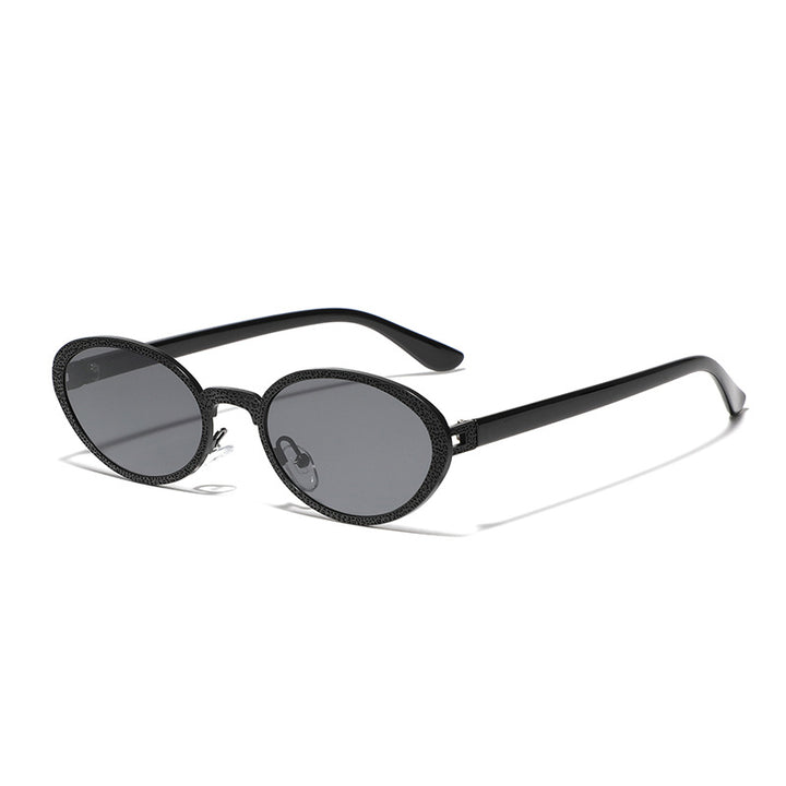 Women Glamorous Sunglasses with Sparkling Frame Decoration Kalsten