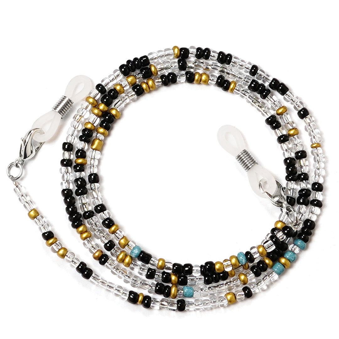 Colorful Artisan Beaded Eyewear Chain kalsten