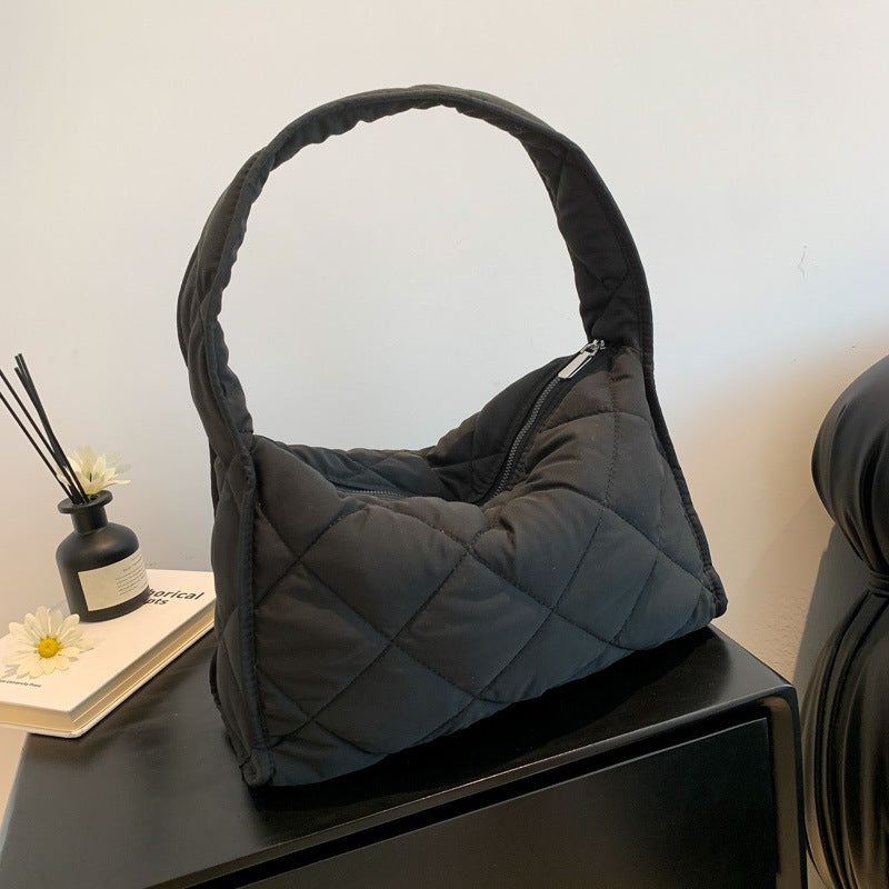 Quilted Puff Shoulder Bag