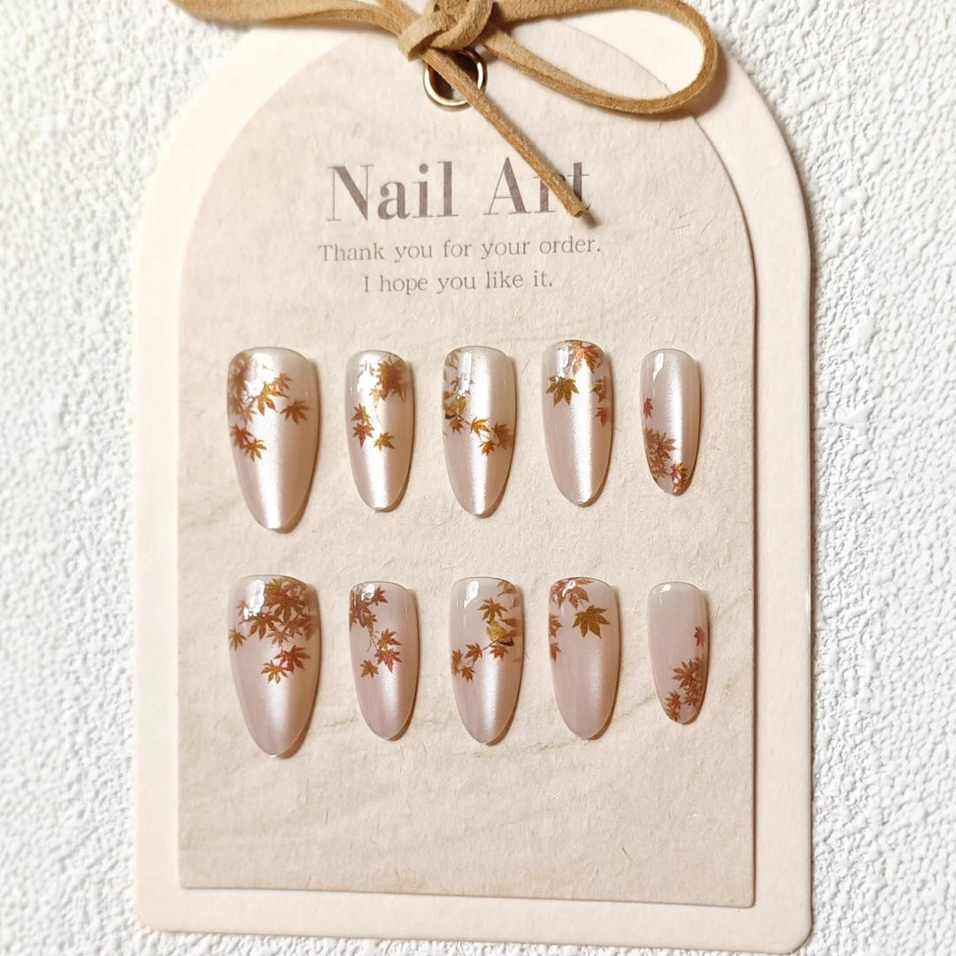 Seasonal Floral Press-On Nail Art Set