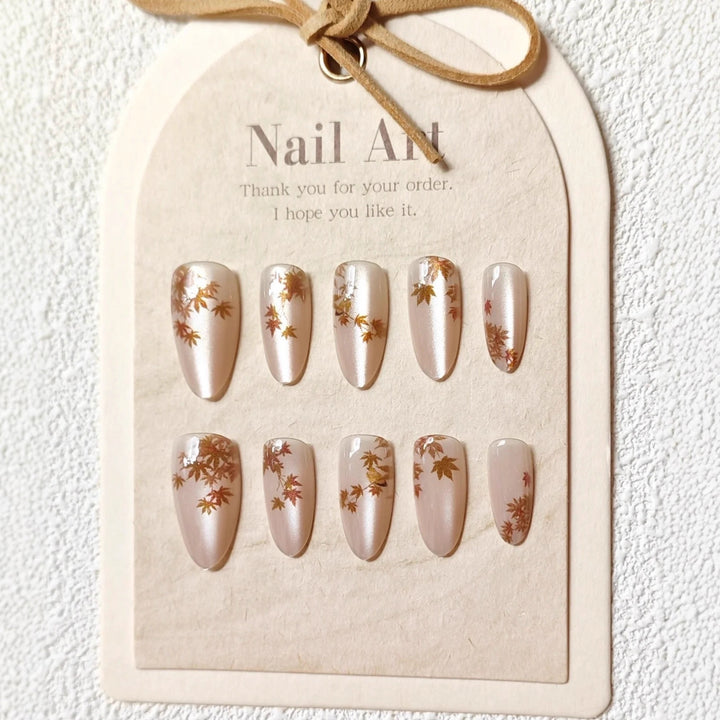 Seasonal Floral Press-On Nail Art Set