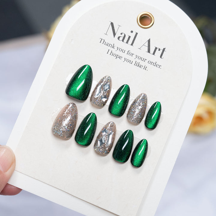 High Shine Press-On Nail Art