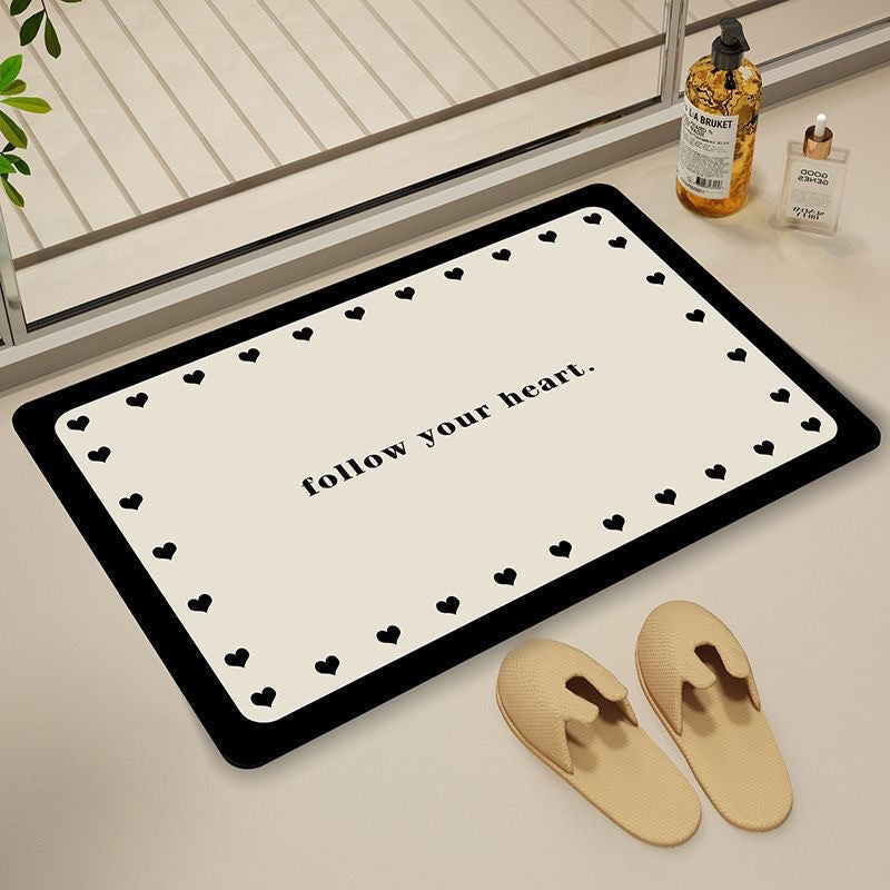 Motivational Bathroom Mat Kalsten