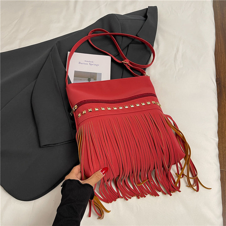 Stylish Fringe Crossbody Bag Kalsten