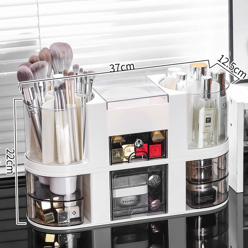 Multi-Compartment Makeup Organizer Kalsten
