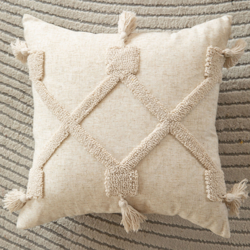 Bohemian Cushion Textured Accent Cushion