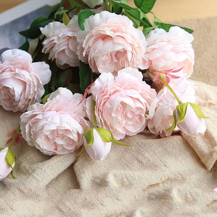 Elegant Faux Flower Stem Arrangement