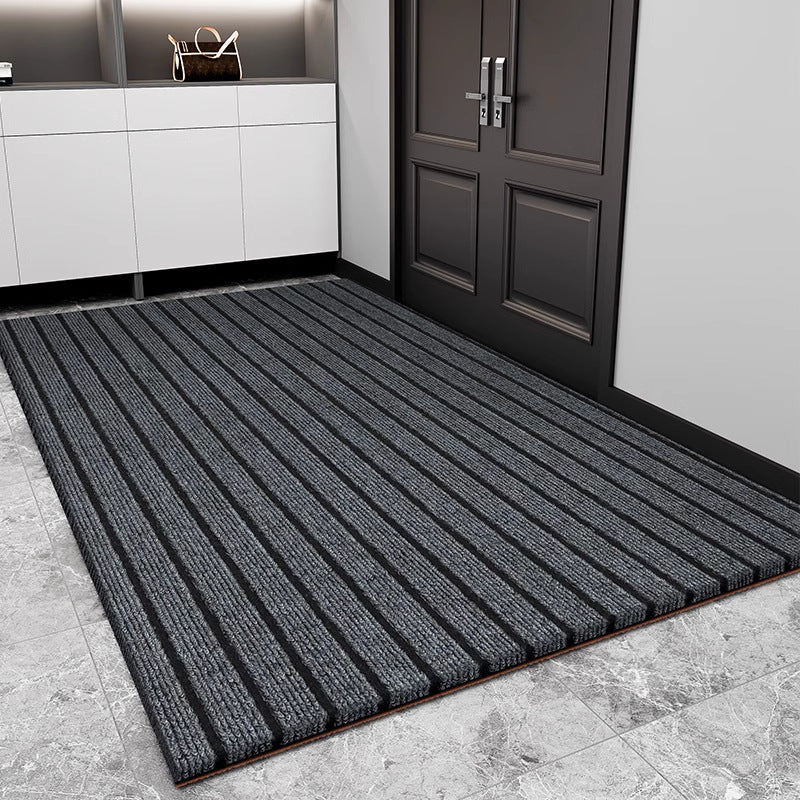 Elegant Striped Entrance Mat Kalsten