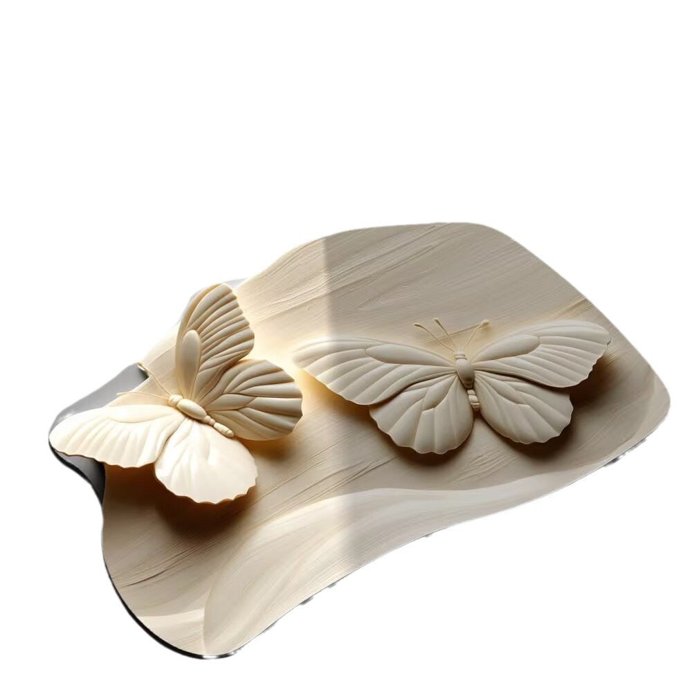 Decorative Butterfly Bath Mat Kalsten