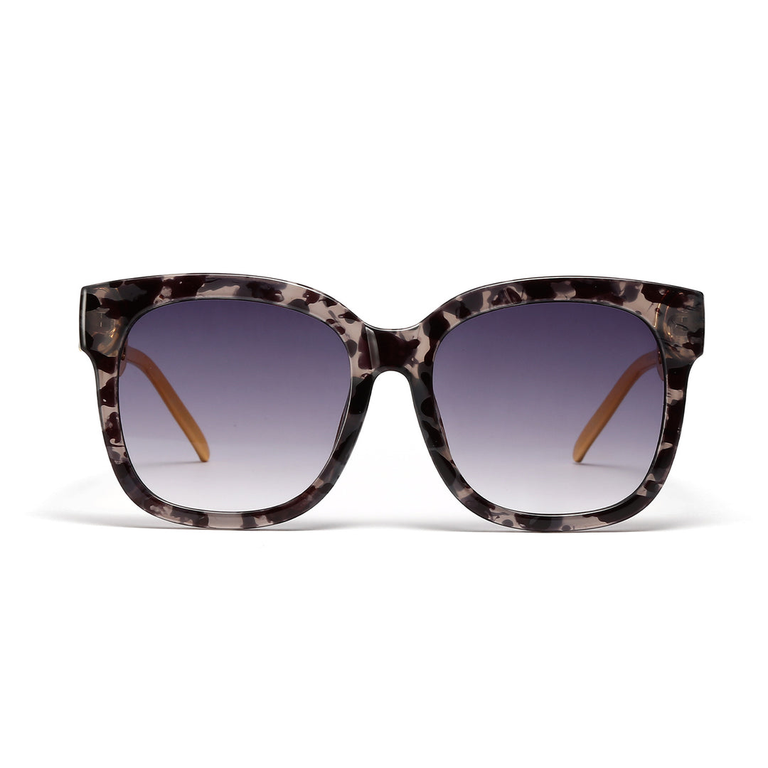 Ladies fashionable oversized sunglasses with luxurious chain frame Kalsten