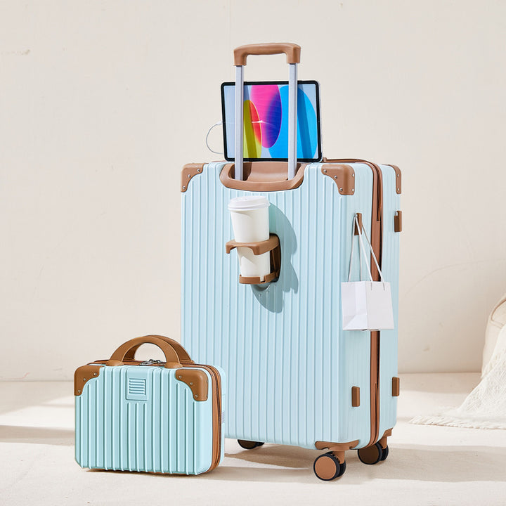 Unisex Stylish Hard-Shell Spinner Suitcase Kalsten