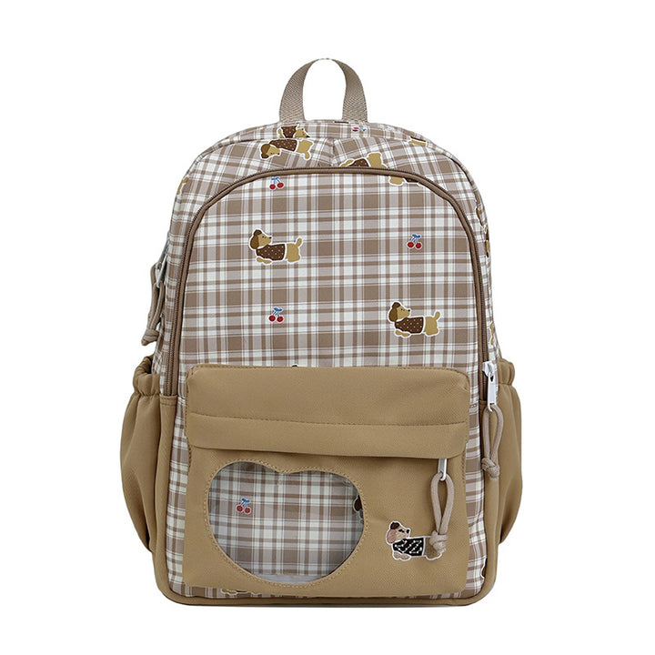Music-Themed Multi-Compartt Backpack Kalsten