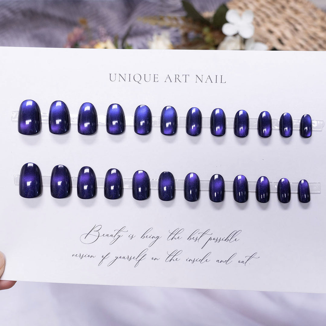 Glossy Gel Press-On Nails