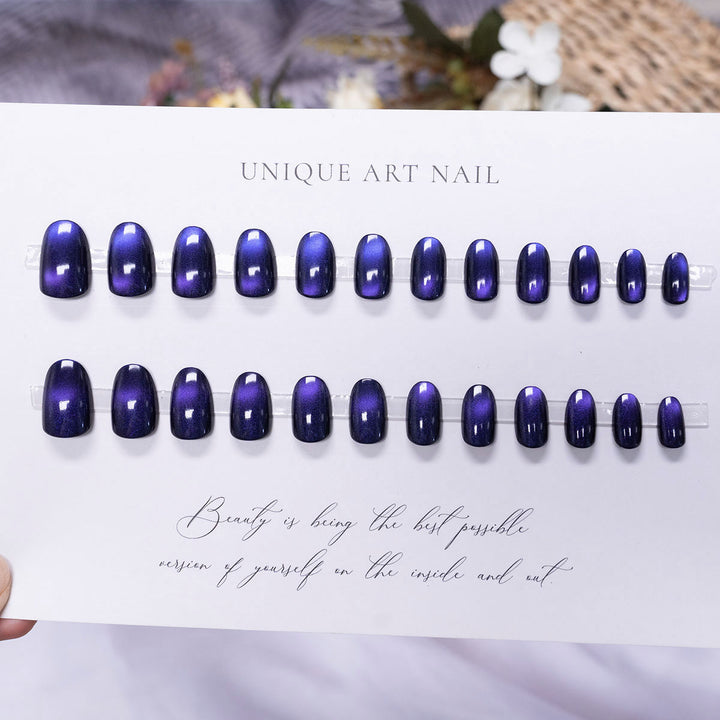 Glossy Gel Press-On Nails