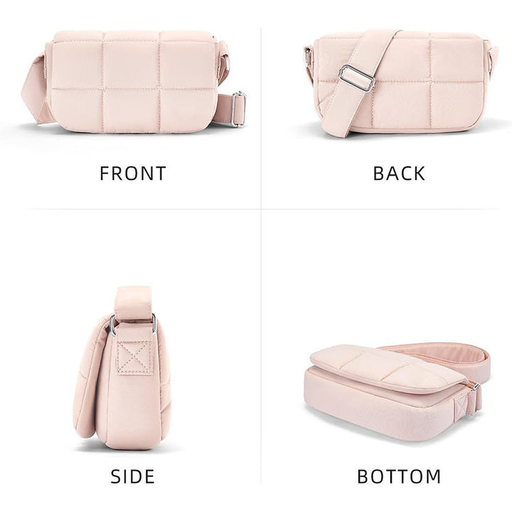 Padded shoulder bag with structured design Kalsten
