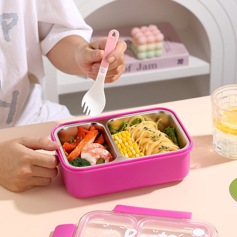 Multi-Compartment BPA-Free Bento Lunch Box with Airtight Lid