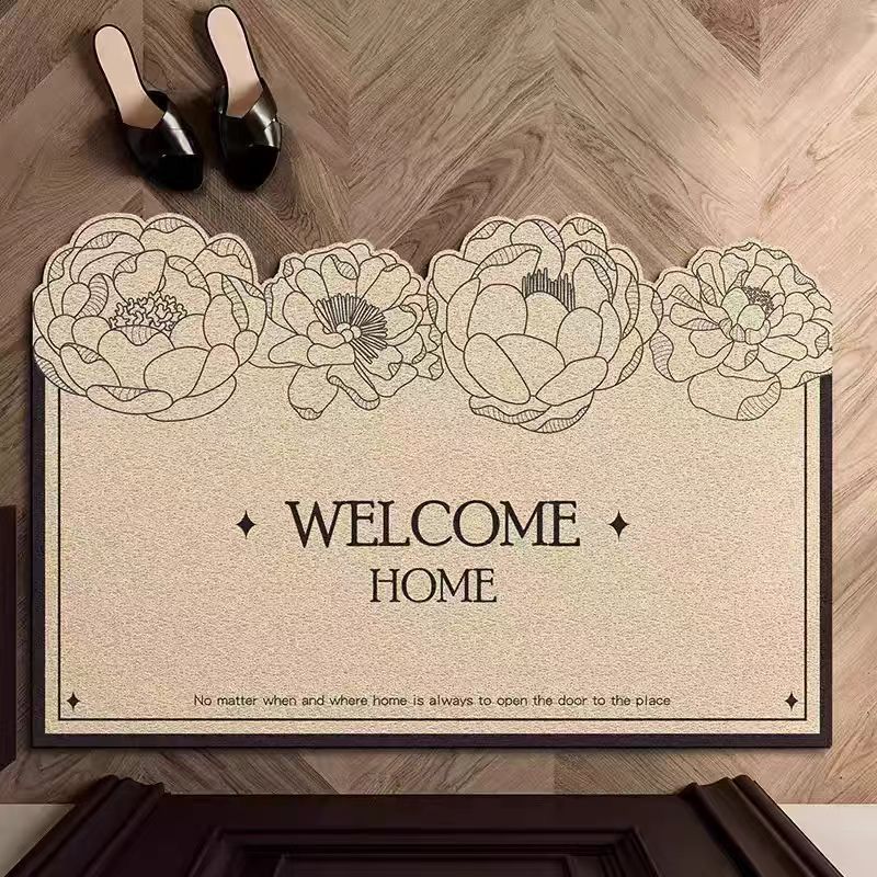 Floral Welcome Mat Kalsten