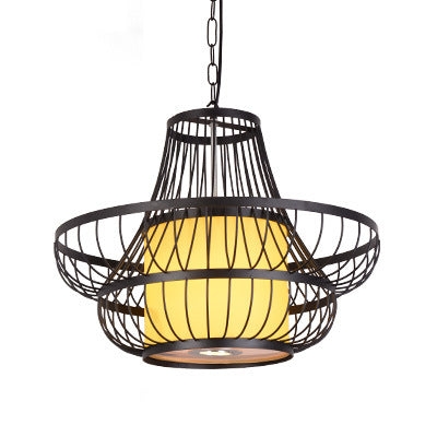 Artistic Metal Wire Pendant Light