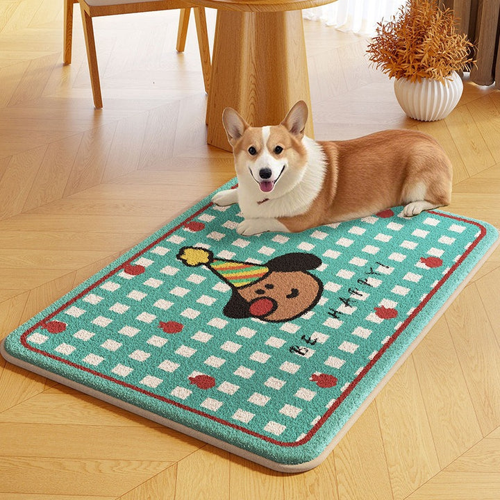 Cat-Themed Non-Slip Bath Mat for Bathroom