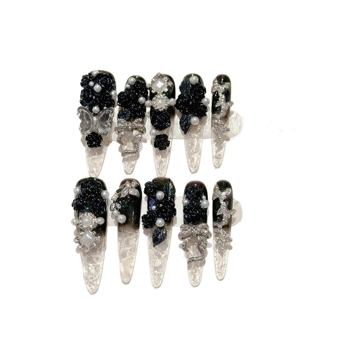 Decorative Acrylic Nail Set